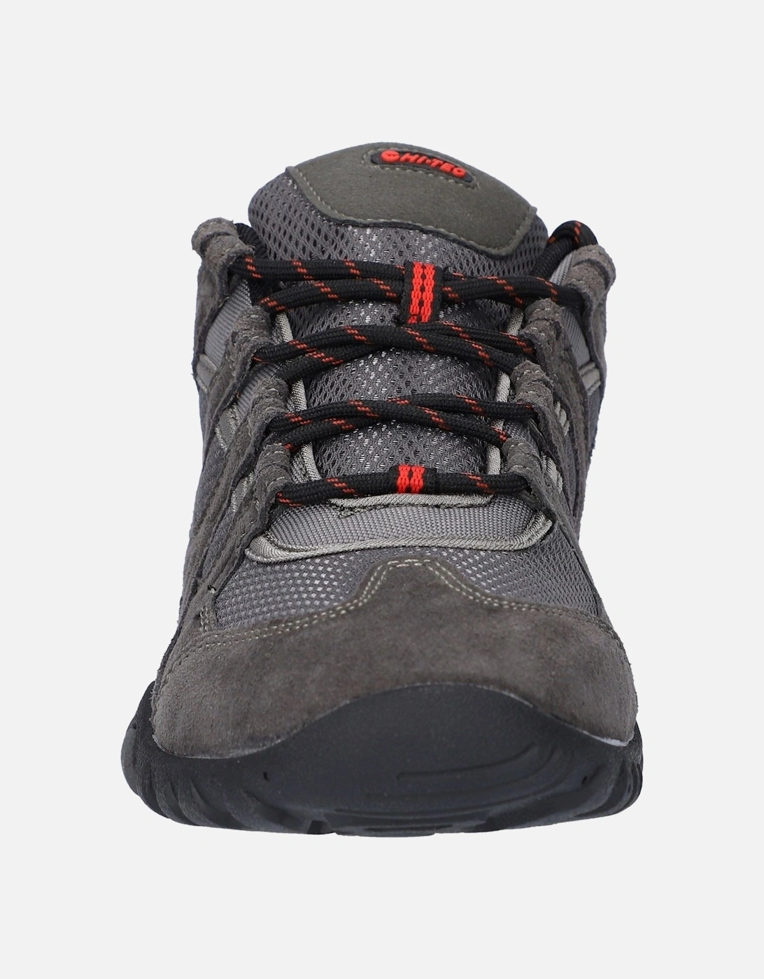Quadra II Suede Men's Charcoal/Zingy Red Hiking Boots