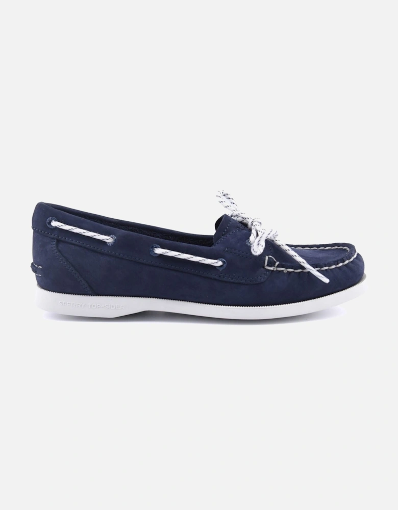 Sperry Authentic 1 Eye Leather Women's Navy Boat Shoes