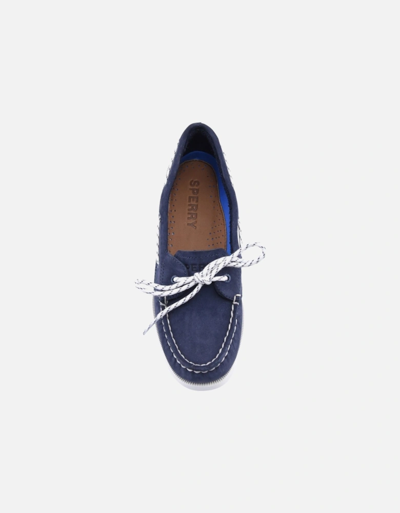 Sperry Authentic 1 Eye Leather Women's Navy Boat Shoes