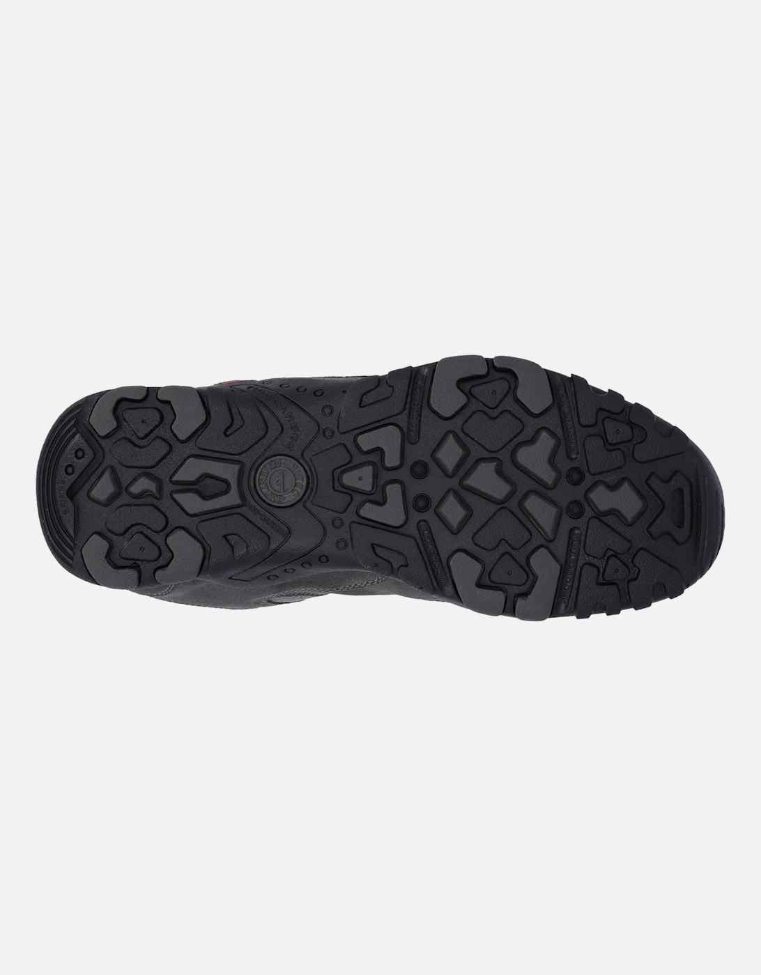 Quadra II Suede Men's Charcoal/Zingy Red Hiking Boots