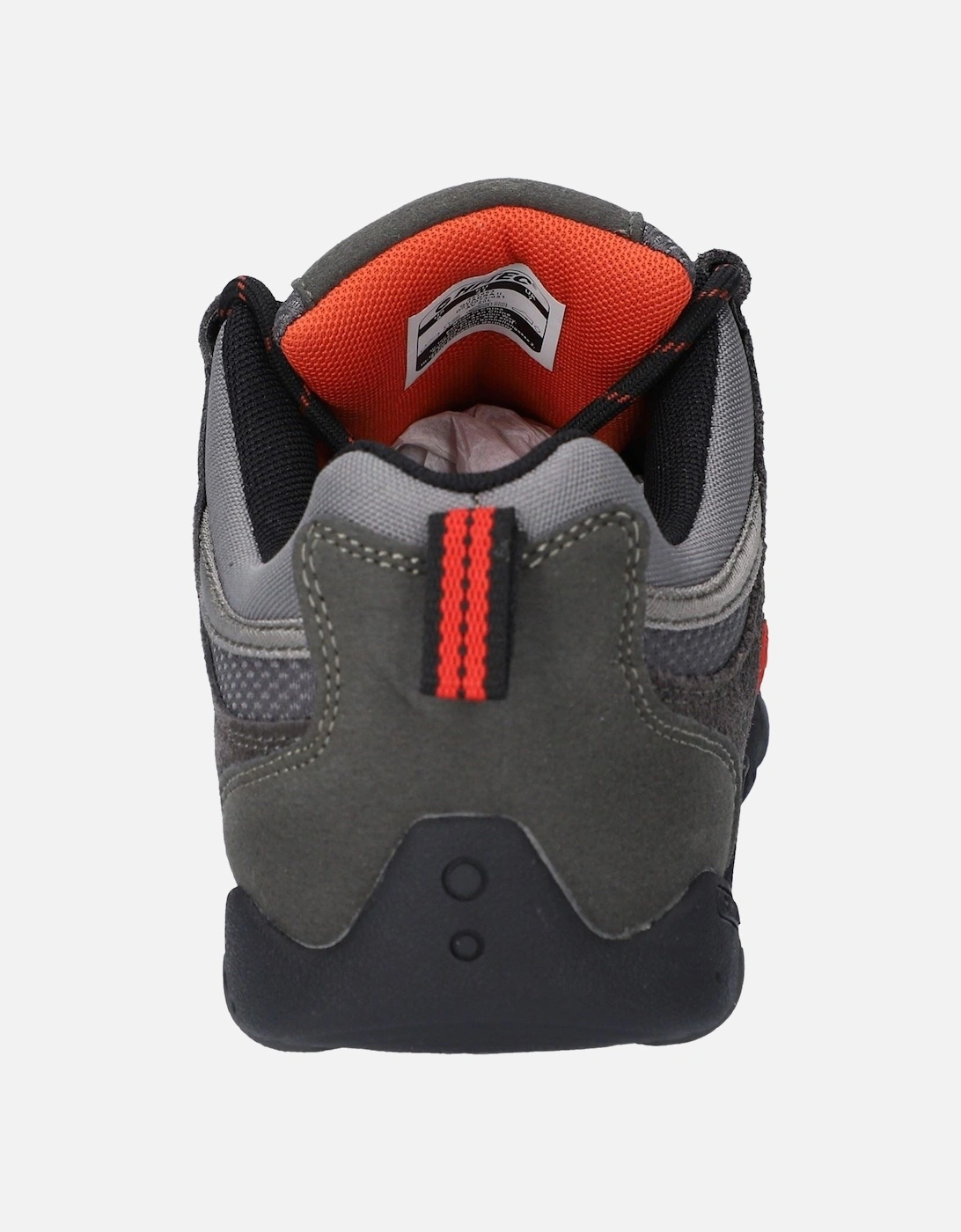 Quadra II Suede Men's Charcoal/Zingy Red Hiking Boots