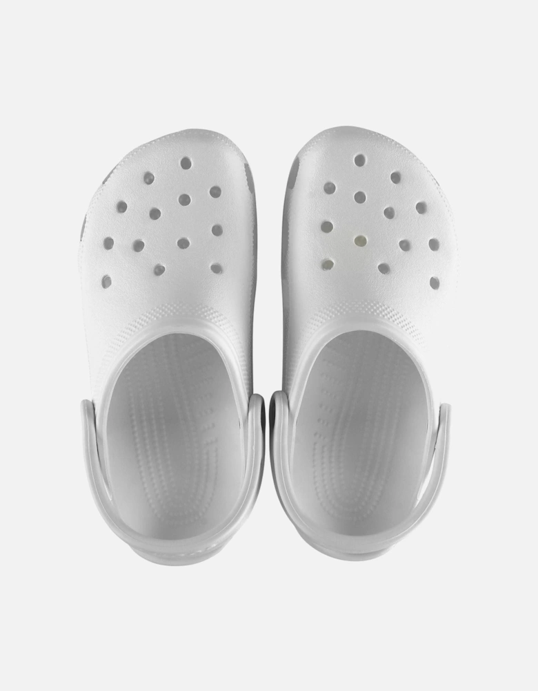 Kids' Classic Clog Thermoplastic White Loafers