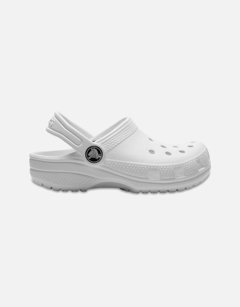 Kids' Classic Clog Thermoplastic White Loafers