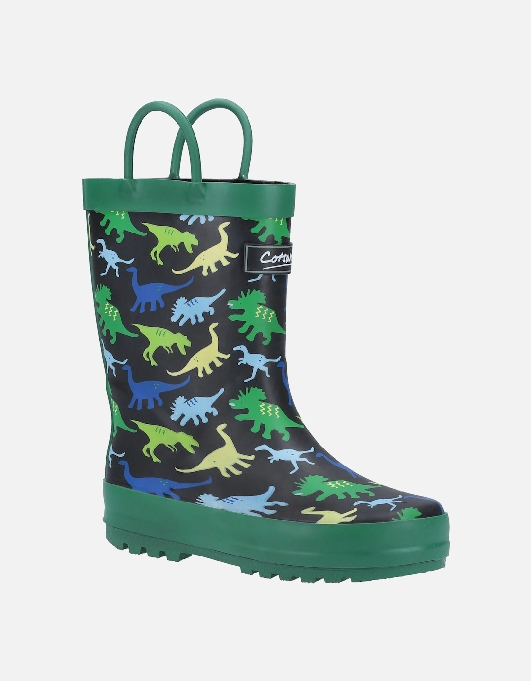 Sprinkle Rubber Dinosaur Wellington Boots, 9 of 8