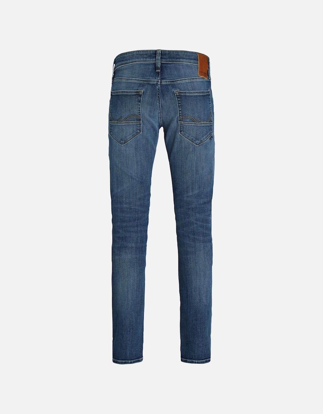 Glenn Fox Cotton Men's Blue Slim Jeans