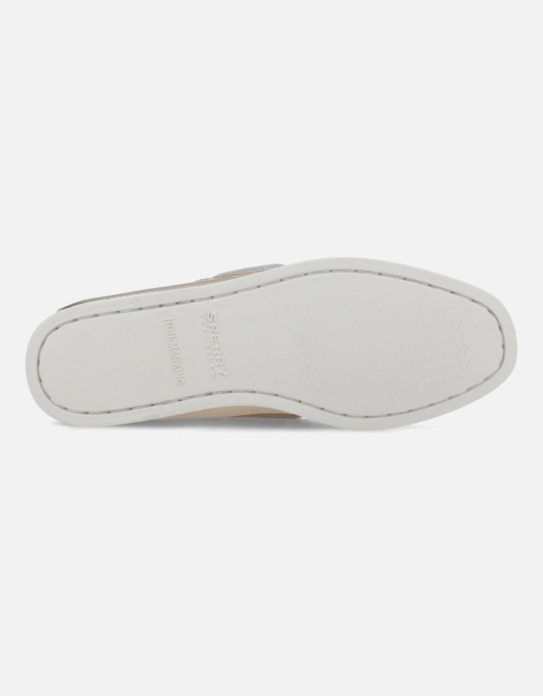 Sperry Authentic 2 Eye Leather Women's Gold Boat Shoes