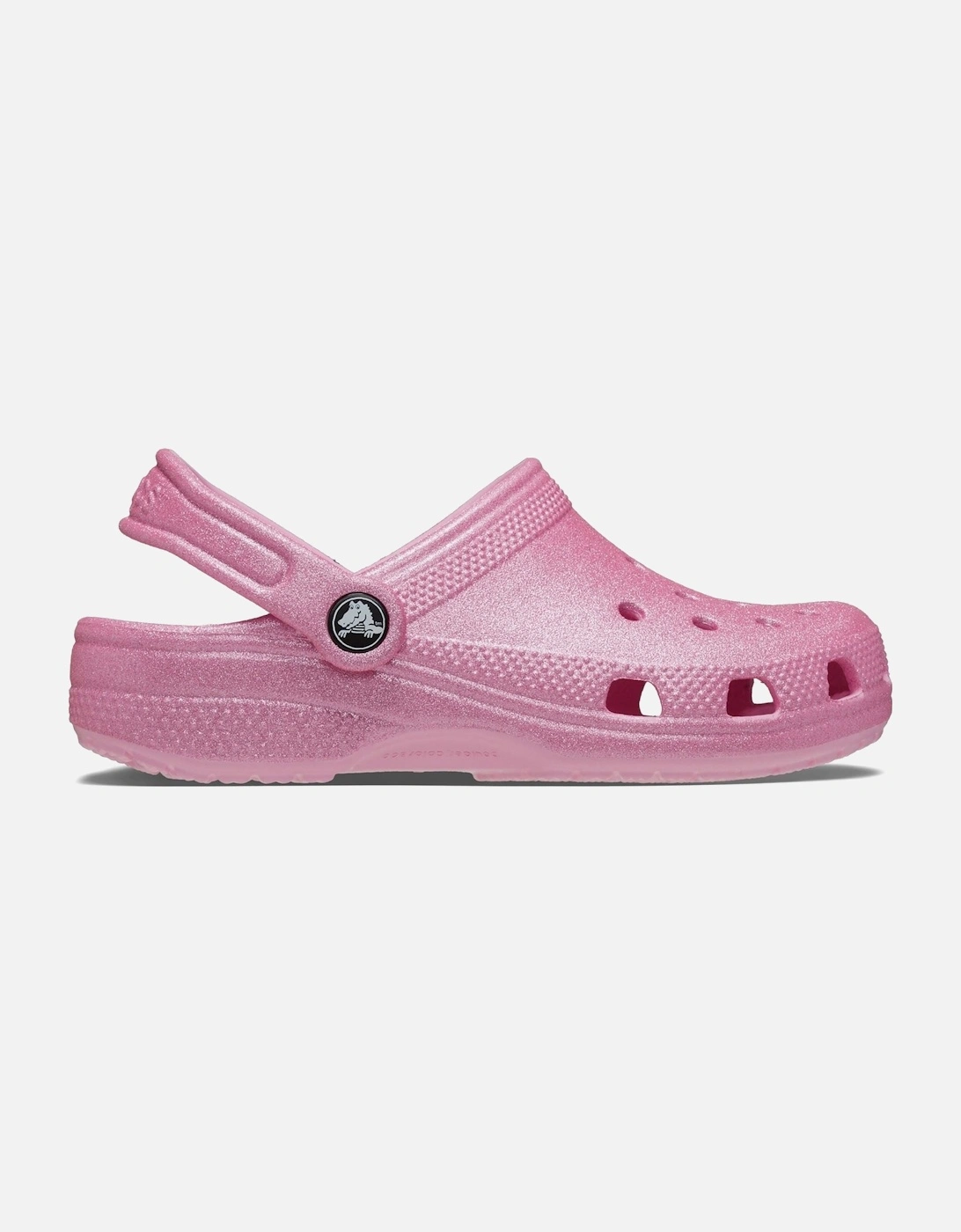 Classic Glitter Thermoplastic Pink Tweed Glitter Loafers