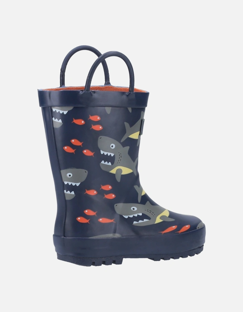 Puddle Rubber Shark Wellington Boots
