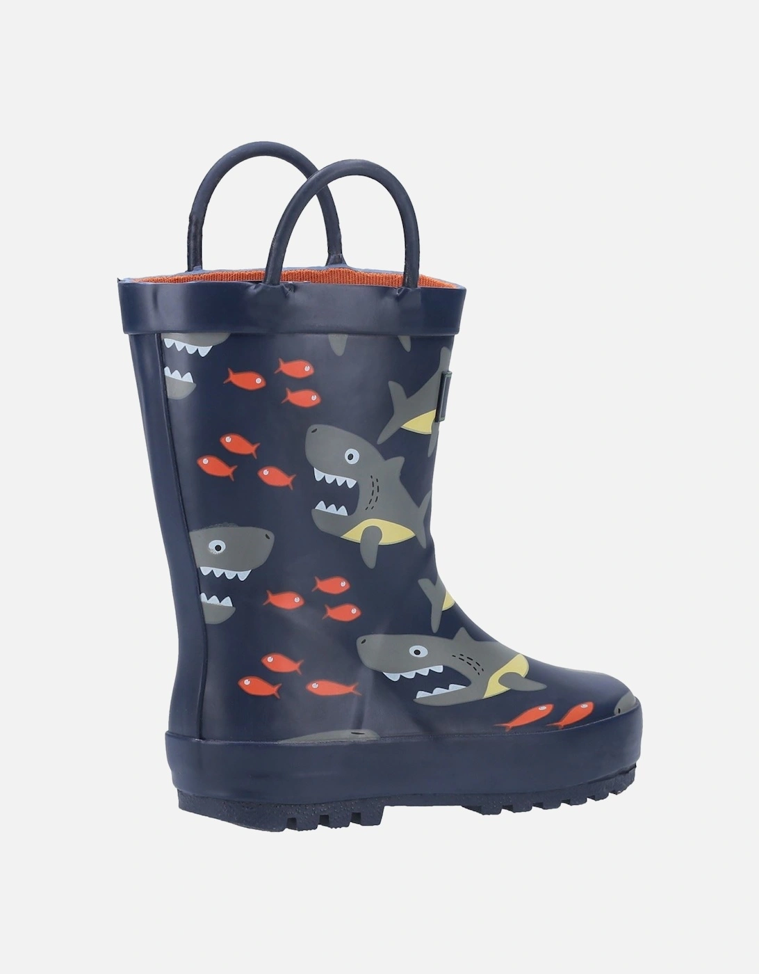 Puddle Rubber Shark Wellington Boots