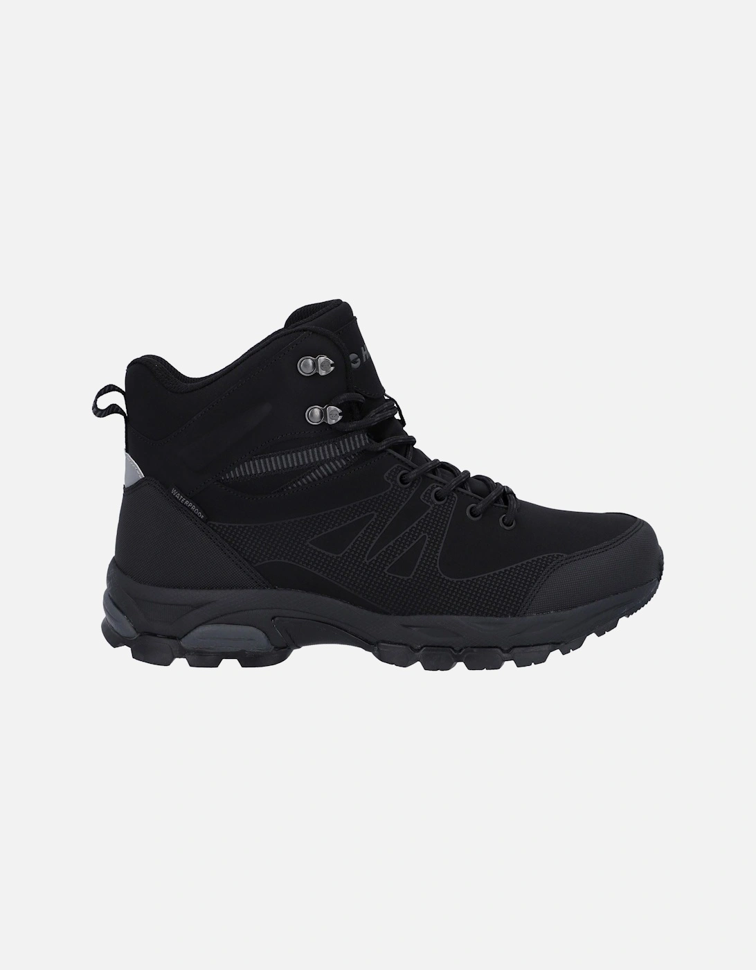 Jackdaw Mid WP Polyester Men's Black/Carbon Grey Hiking Boots