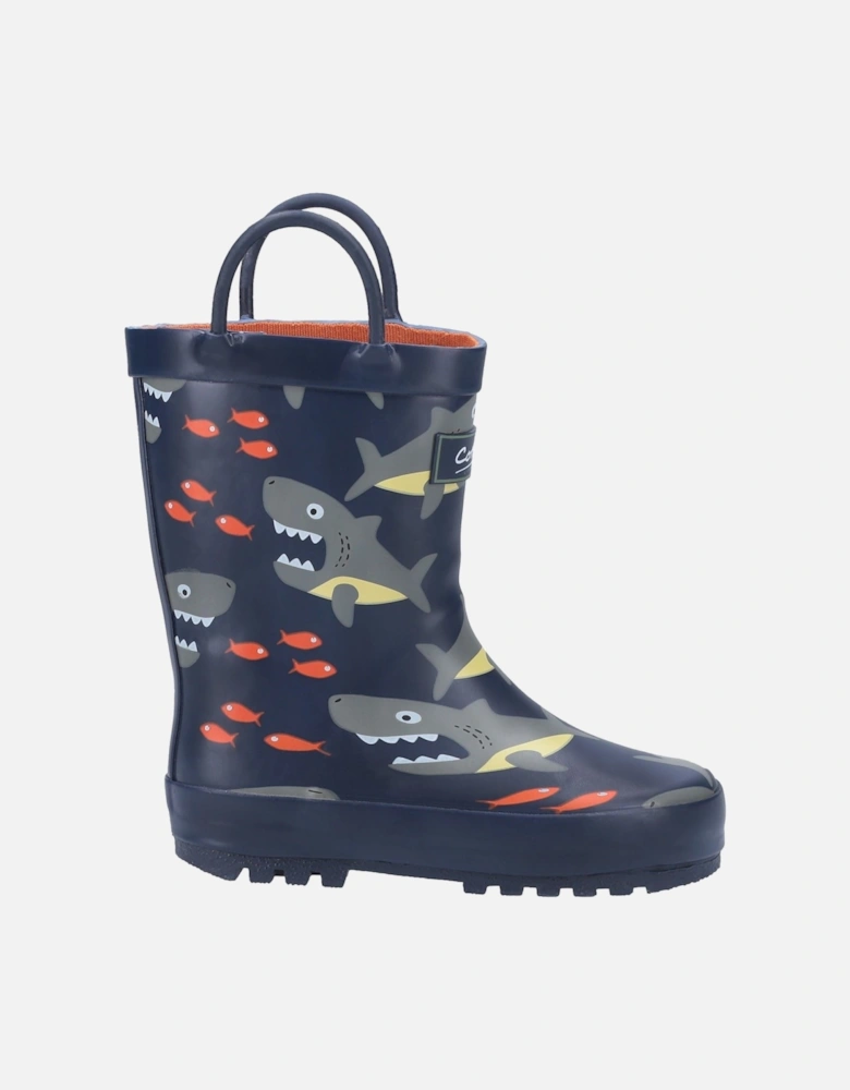 Puddle Rubber Shark Wellington Boots