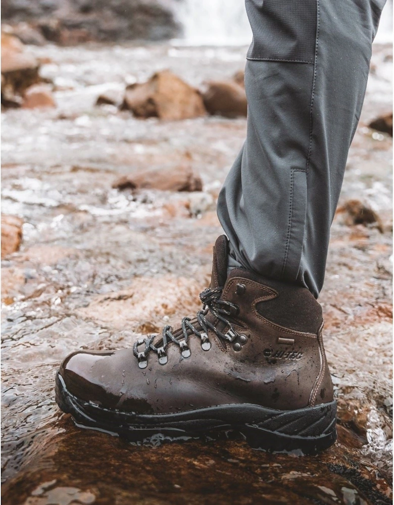 Ravine Leather Women's Brown Hiking Boots