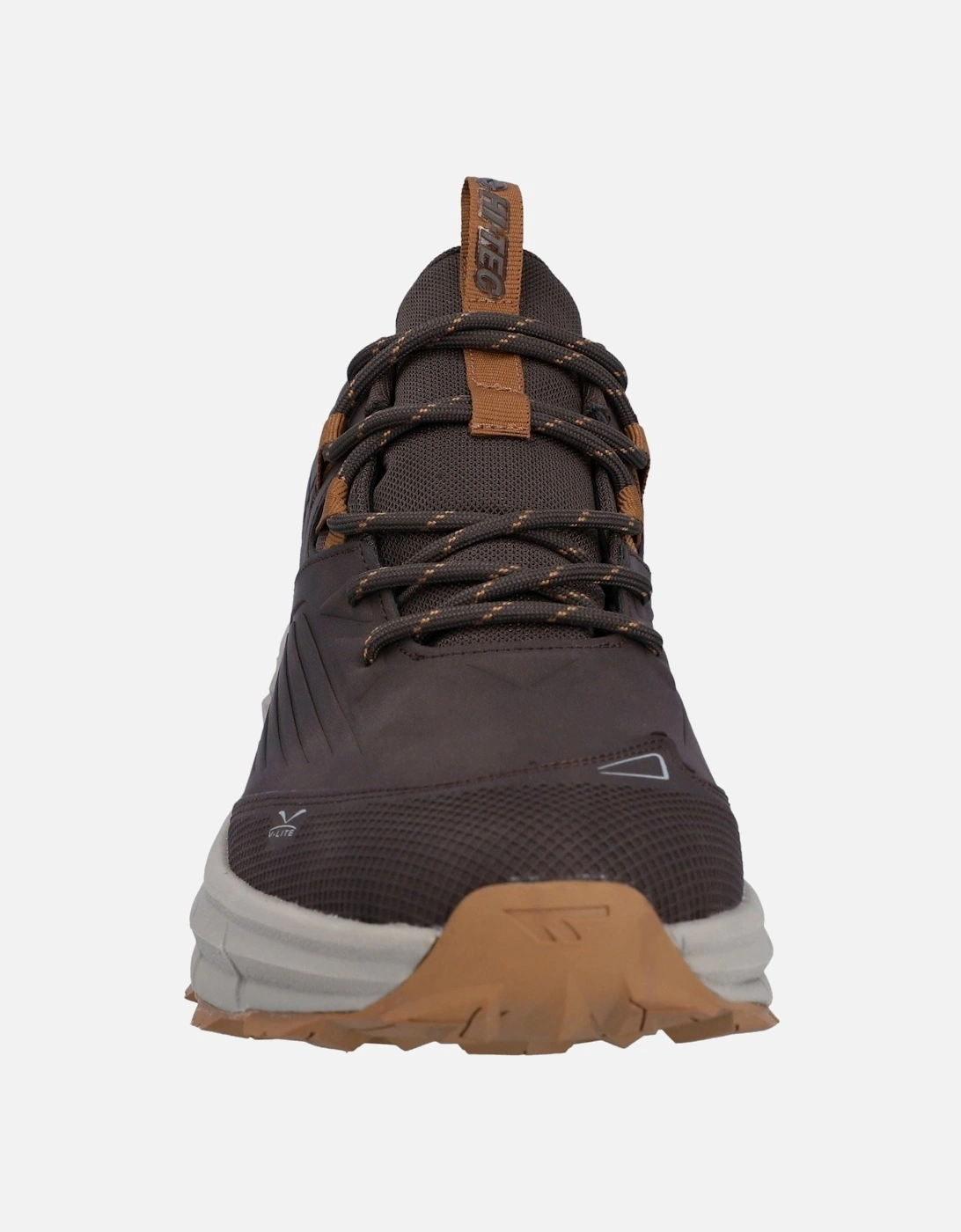 Fuse Trek Polyester Men's Chocolate Brown/Timber Wolf Trainers
