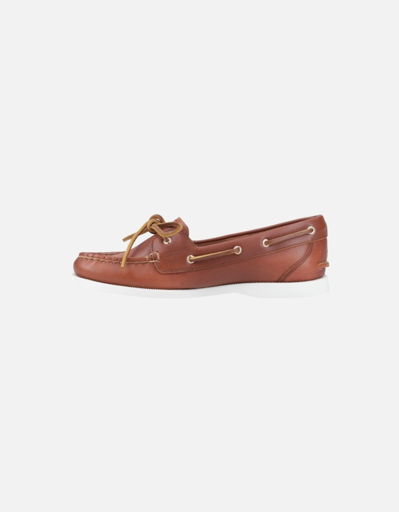 Sperry Authentic 1 Eye Leather Women's Brown Boat Shoes