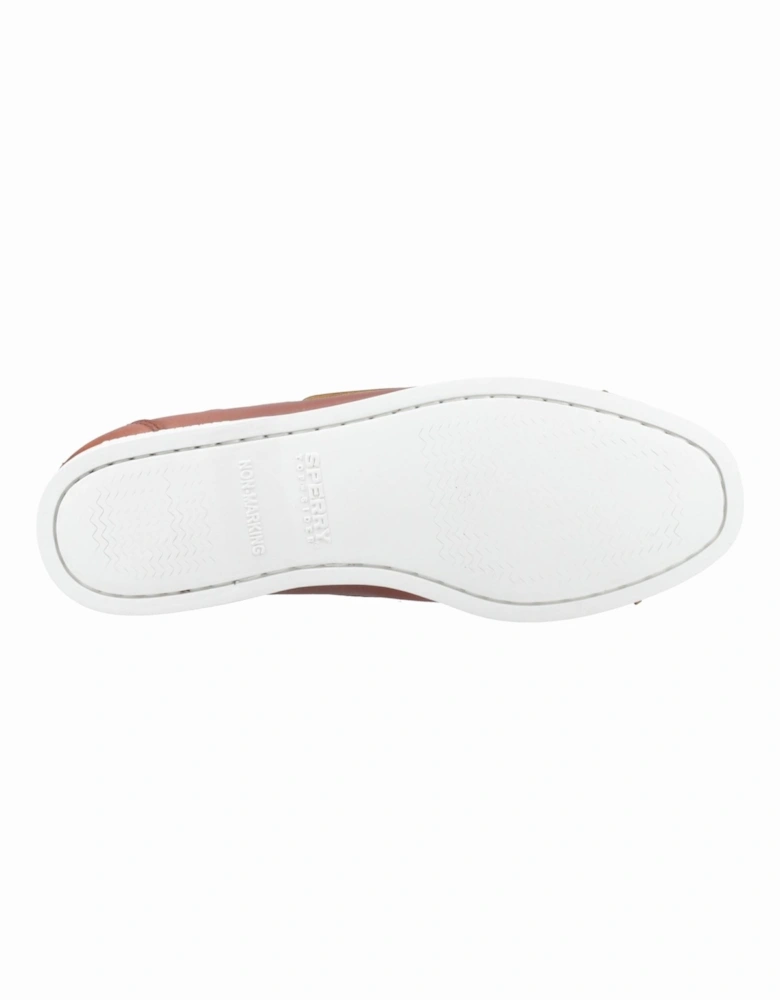 Sperry Authentic 1 Eye Leather Women's Brown Boat Shoes