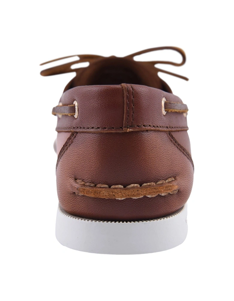 Sperry Authentic 1 Eye Leather Women's Brown Boat Shoes