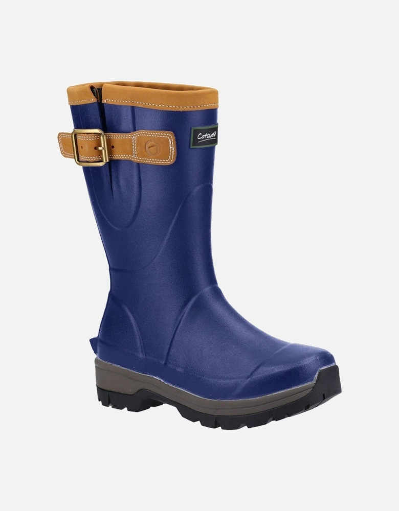Stratus Short Rubber Women's Navy Wellington Boots