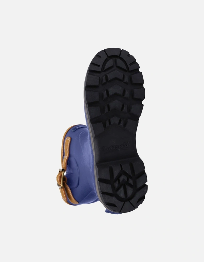Stratus Short Rubber Women's Navy Wellington Boots