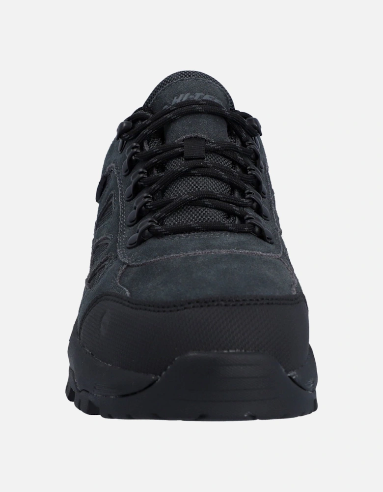 Bandera Expedition Low Leather Men's Charcoal/Black Hiking Boots