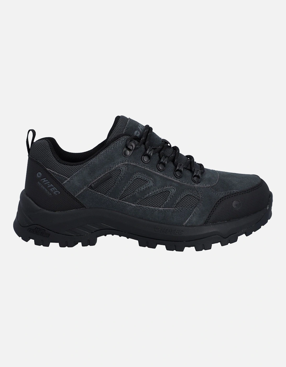 Bandera Expedition Low Leather Men's Charcoal/Black Hiking Boots