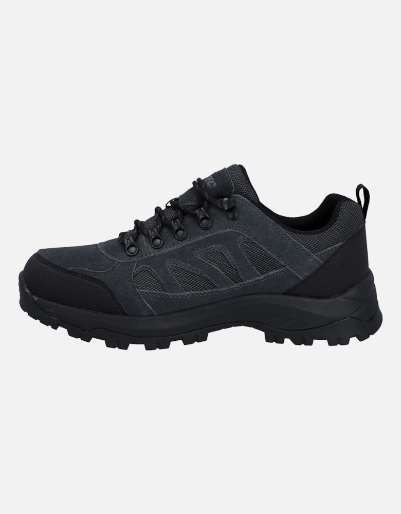 Bandera Expedition Low Leather Men's Charcoal/Black Hiking Boots