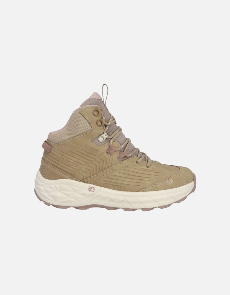Fuse Trek Mid Polyester Women's Taupe/Whitecap Grey/Warm Taupe Hiking Boots