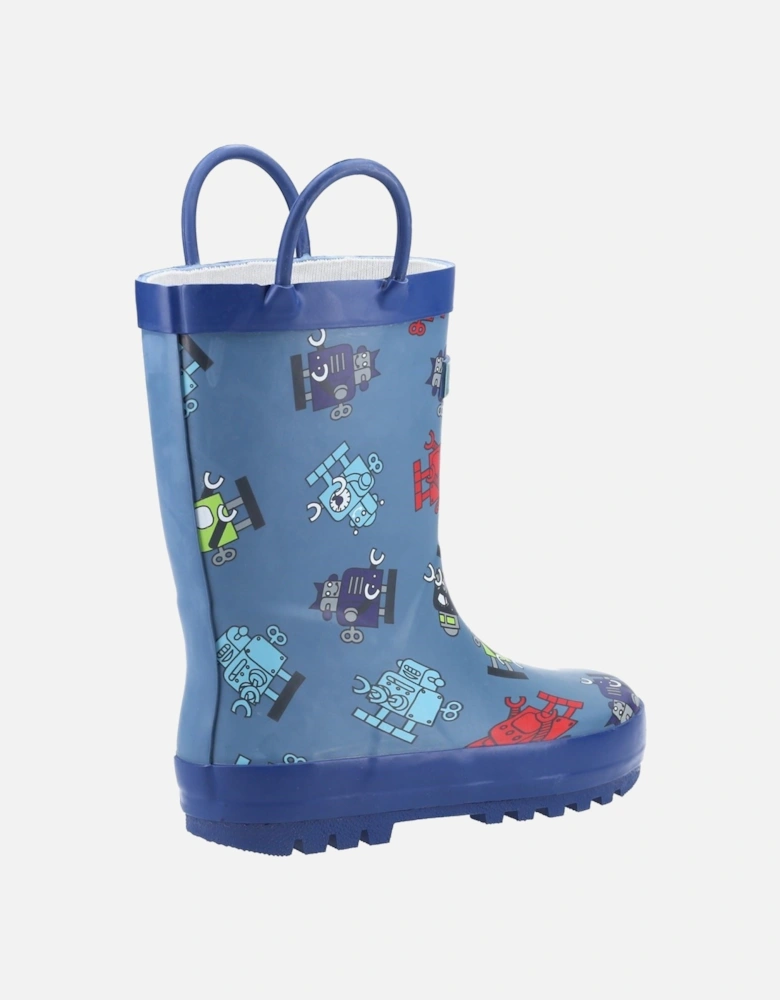 Puddle Rubber Robot Wellington Boots