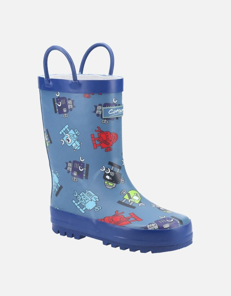 Puddle Rubber Robot Wellington Boots