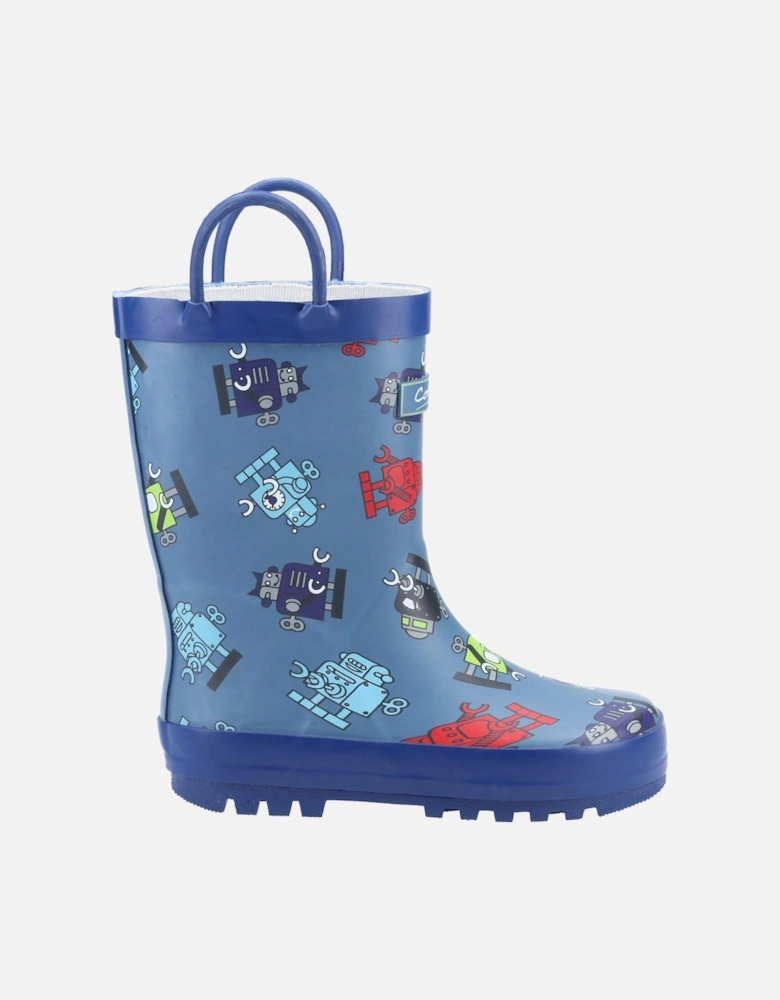 Puddle Rubber Robot Wellington Boots