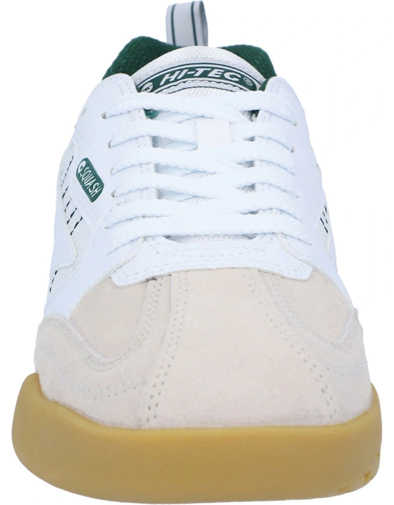 Squash trainer Textile/Leather White Trainers
