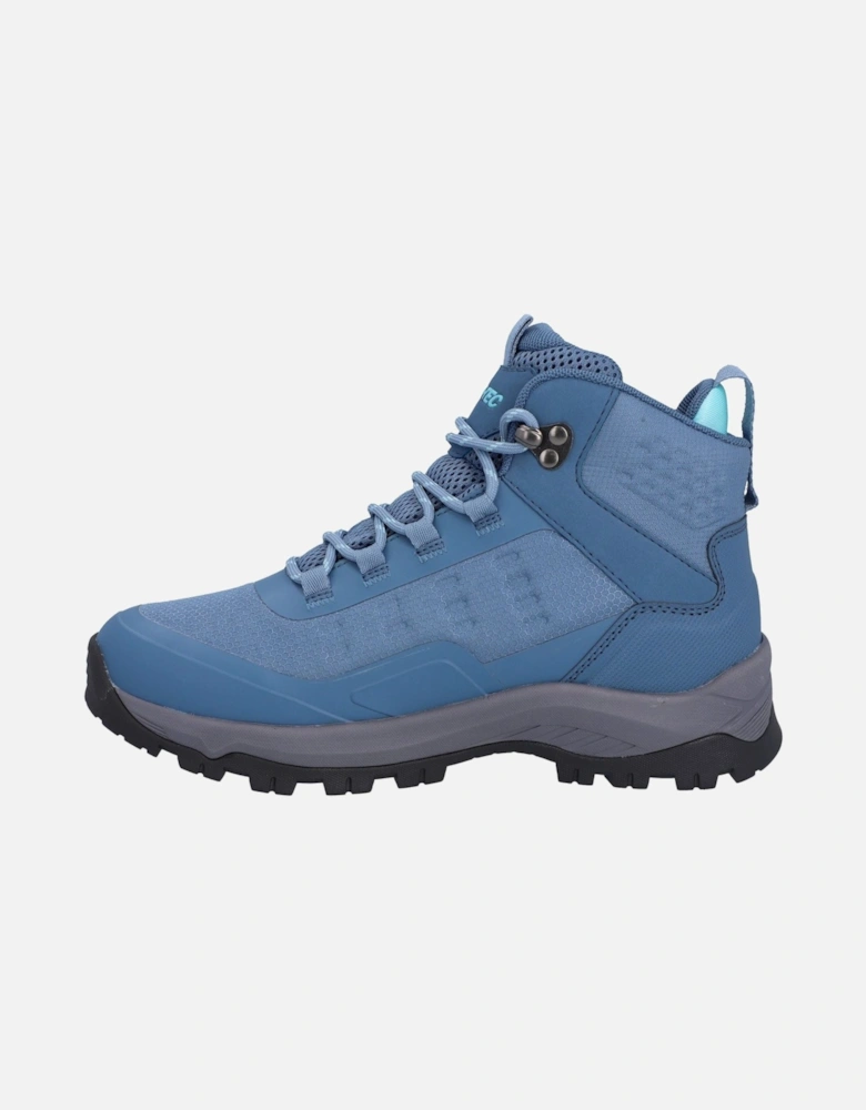 Storm Expedition Sport Polyester Women's Mid Blue Hiking Boots