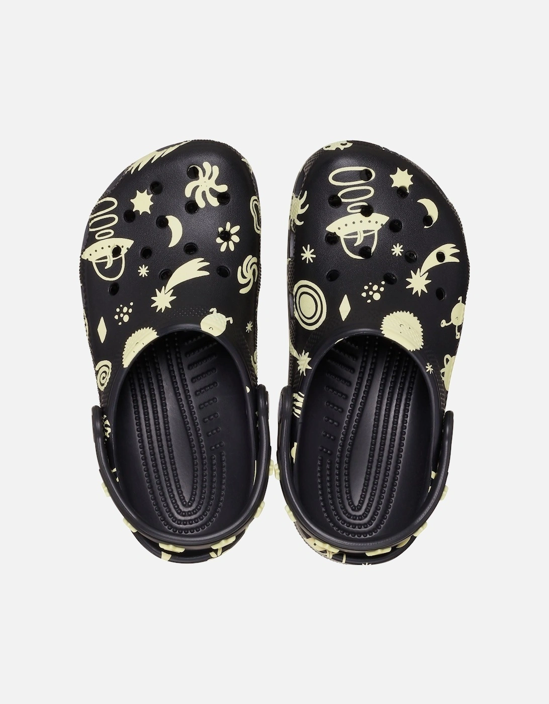Classic Graphic Thermoplastic Black Loafers