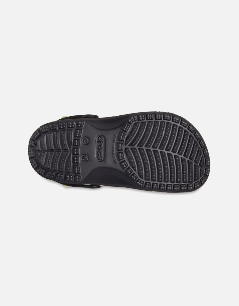 Classic Graphic Thermoplastic Black Loafers