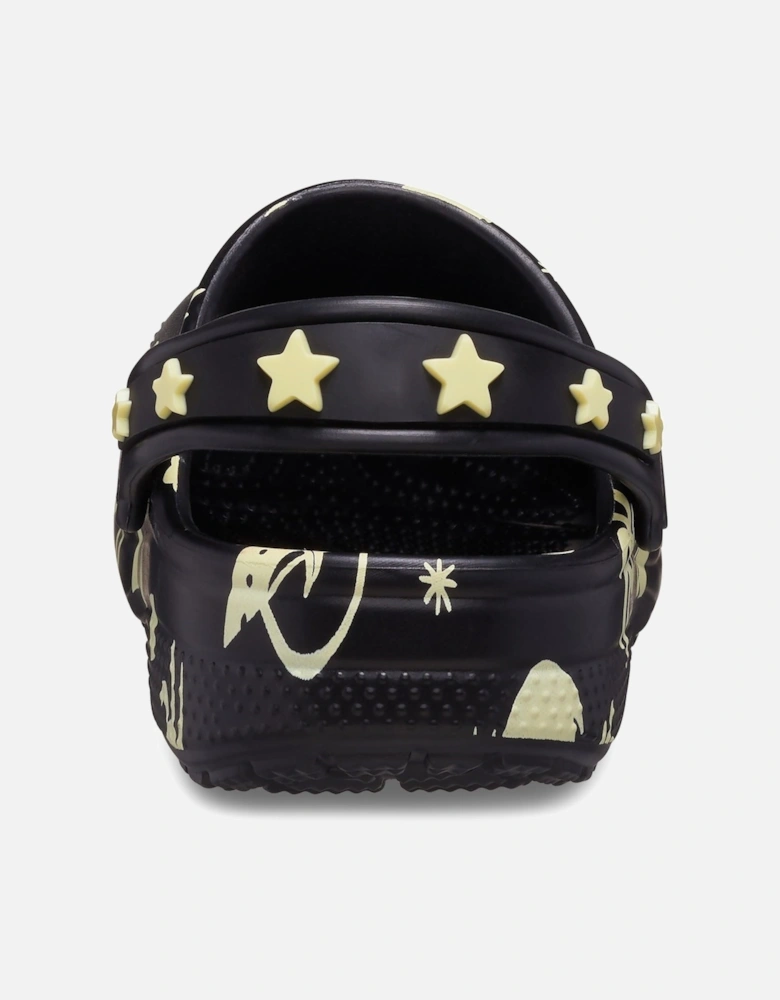 Classic Graphic Thermoplastic Black Loafers