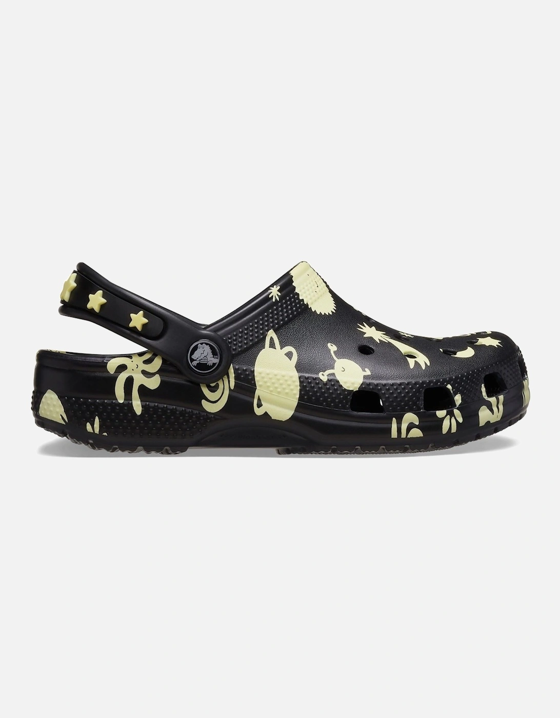 Classic Graphic Thermoplastic Black Loafers