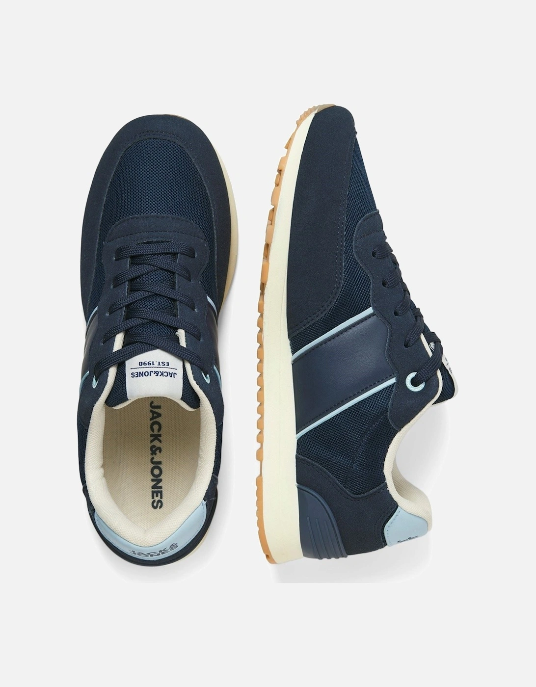 Spirit Runner Polyurethane Men's Navy Blazer/Glacier Ice Trainers