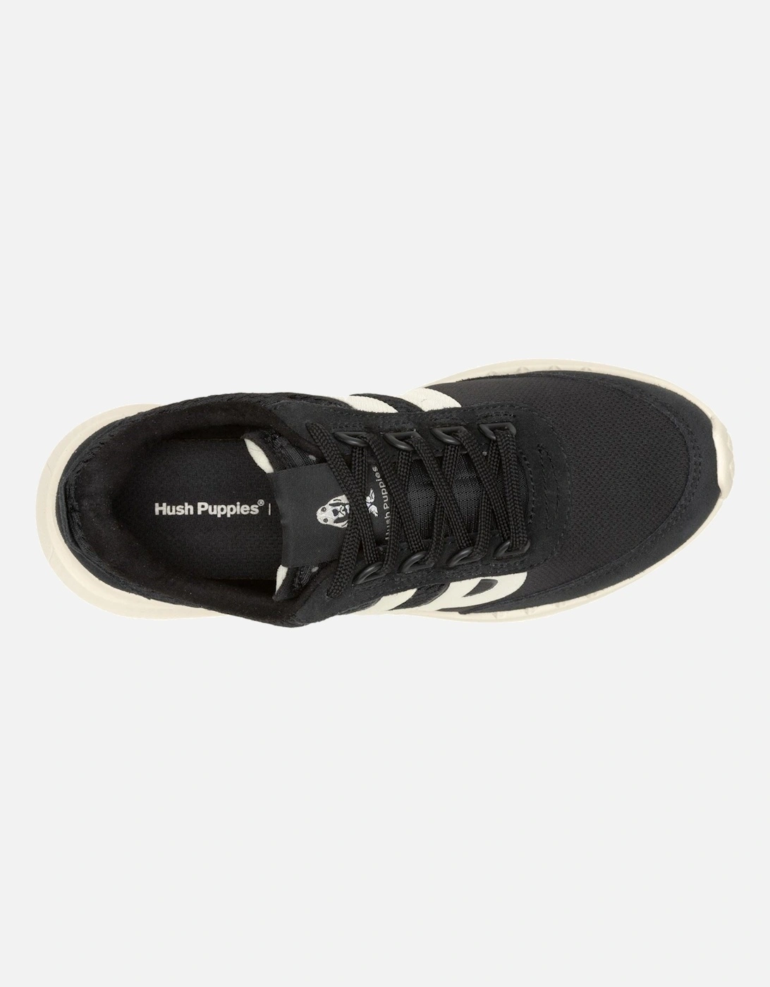 Seventy8 Retro Runner Suede Women's Black Trainers