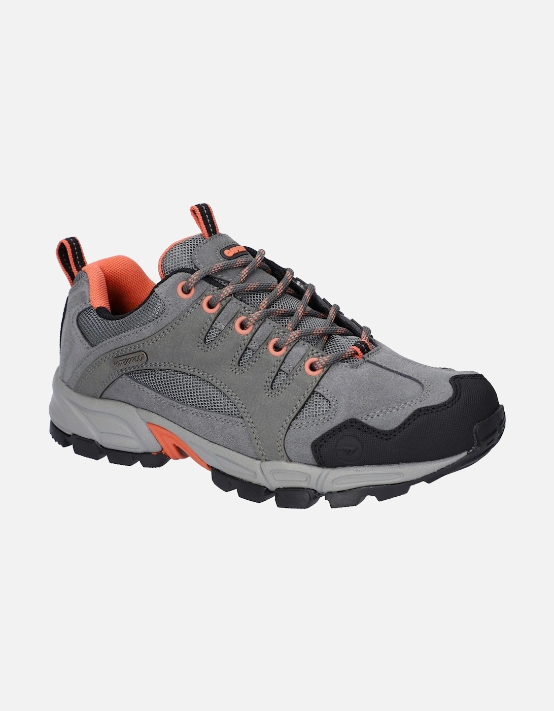 Auckland Lite Leather Women's Steel/Coral/Cool Grey Hiking Boots, 10 of 9