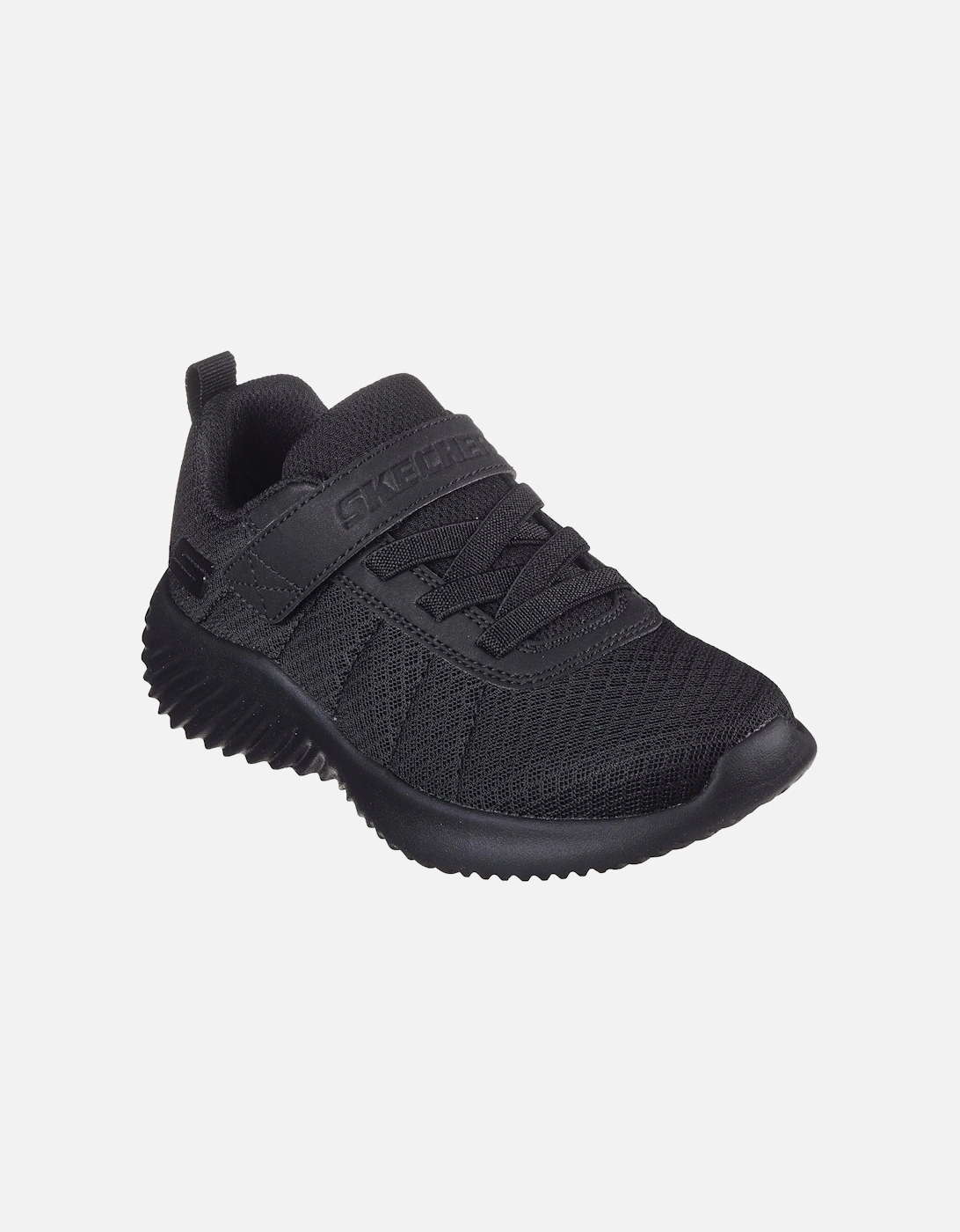 Bounder Baronik Textile Black Trainers, 6 of 5