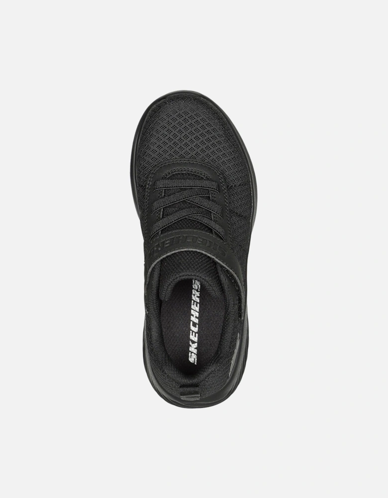 Bounder Baronik Textile Black Trainers