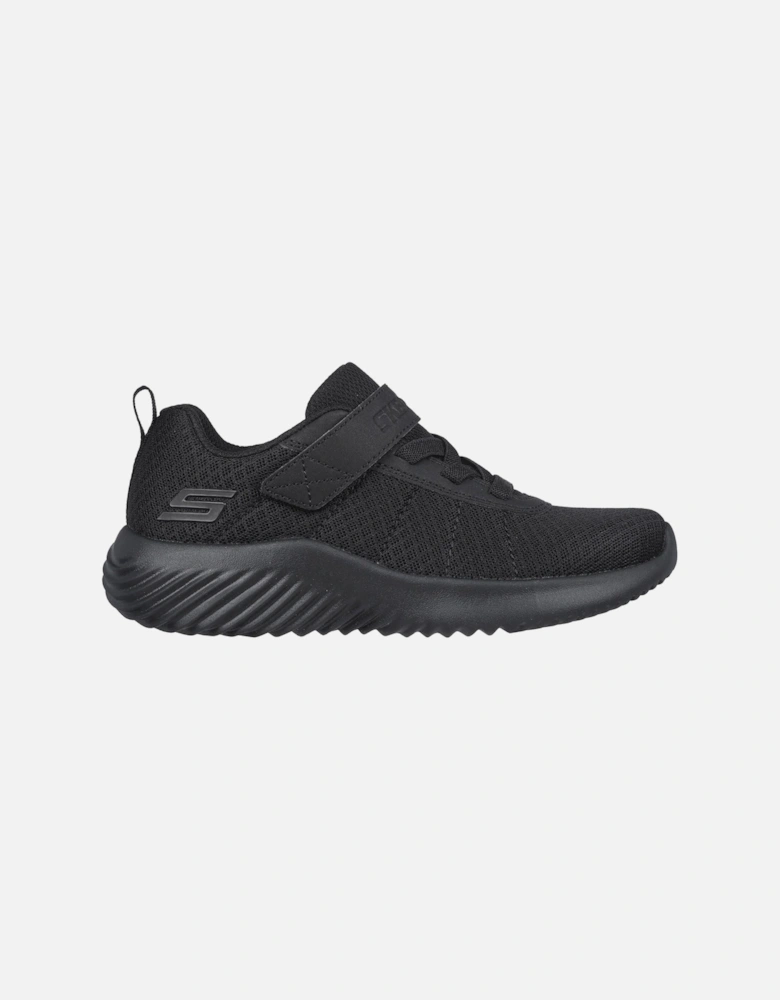 Bounder Baronik Textile Black Trainers
