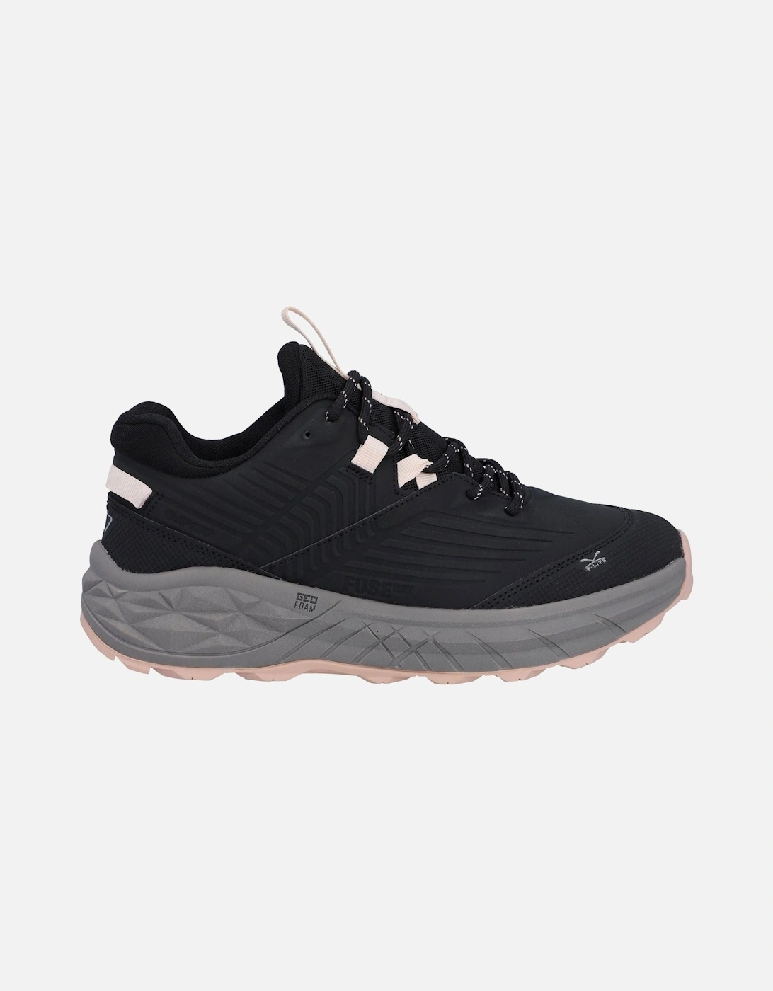Fuse Trek Polyester Women's Black/Steeple Grey/Cameo Rose Trainers