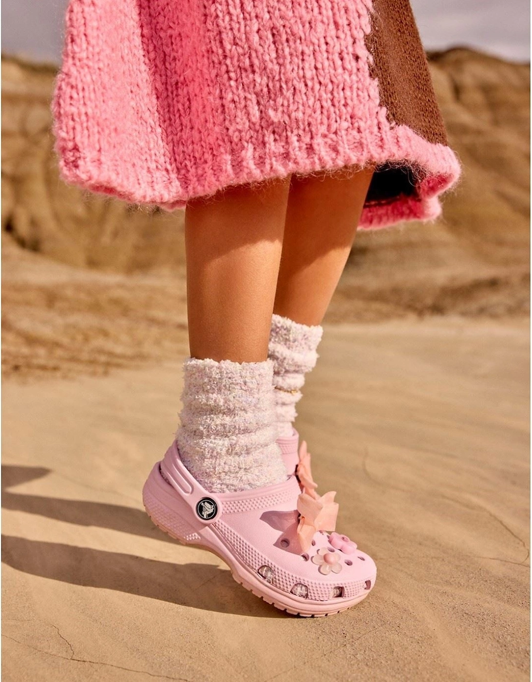 Kids' Classic Clog Thermoplastic Pink Milk Loafers