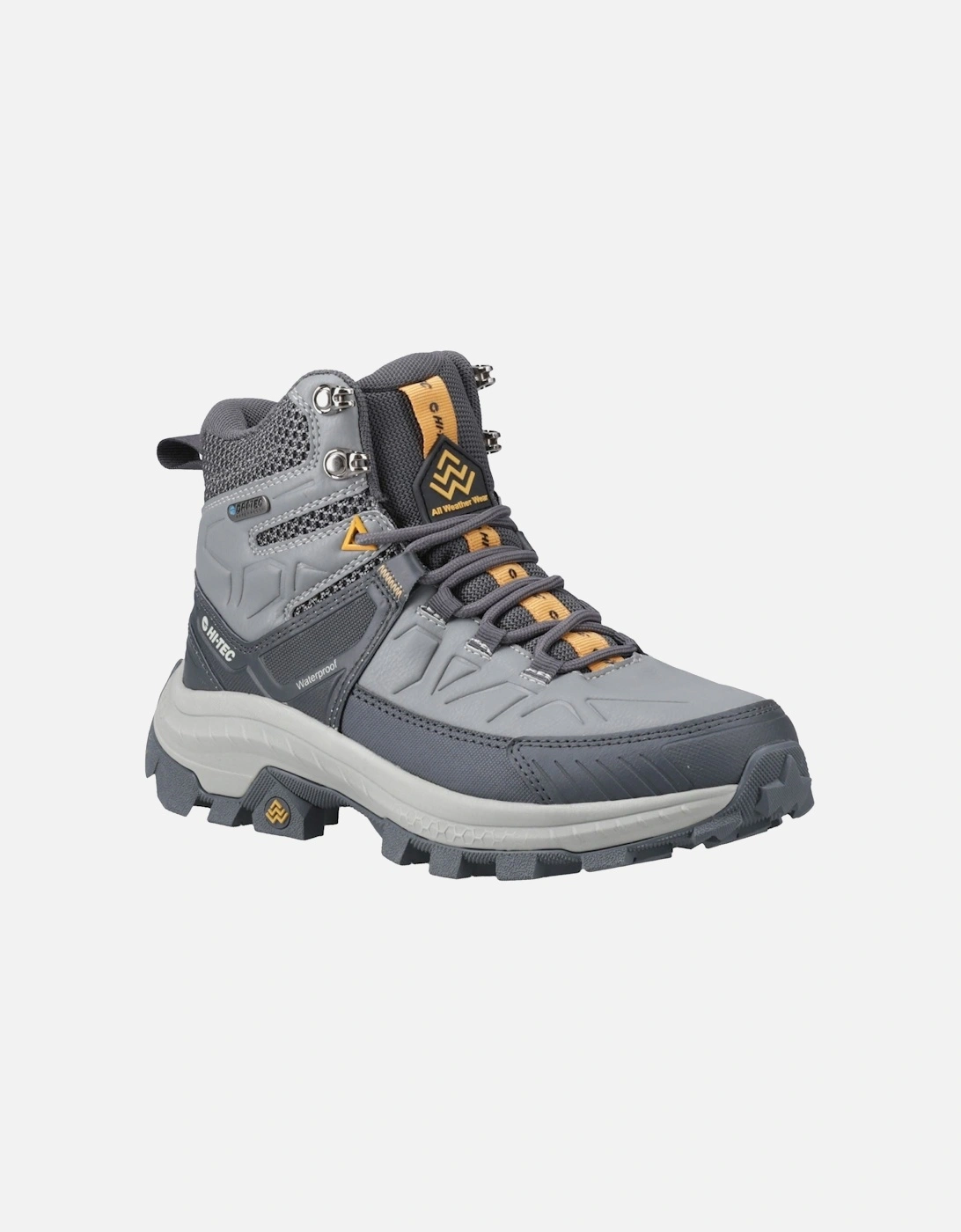 Rainier Polyester Women's Cool Grey Hiking Boots