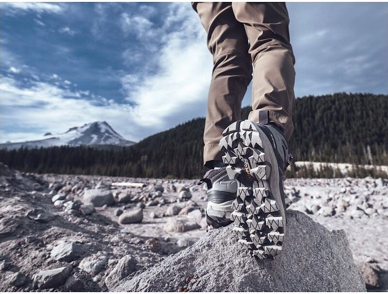 Rainier Polyester Women's Cool Grey Hiking Boots