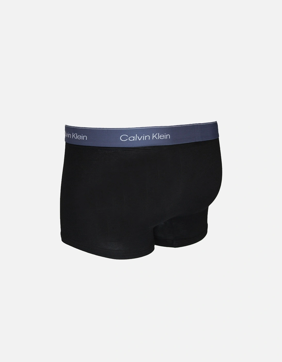 5-Pack Icon Cotton Stretch Boxer Trunks, Black/Multi