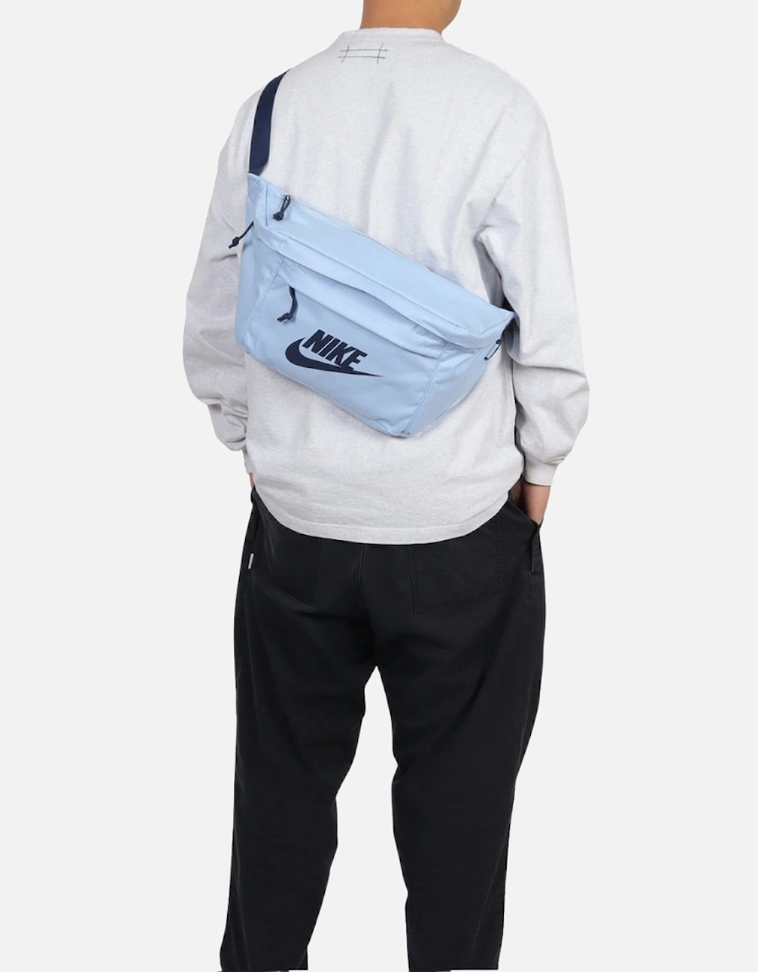 Light Blue Crossover Bag