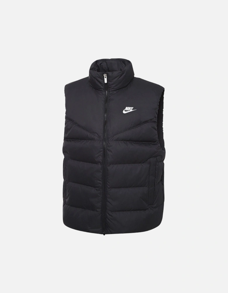 Black Down Gilet Jacket