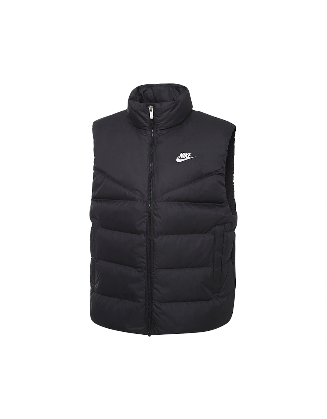 Women's Nike Black Down Gilet Jacket - Size: 6