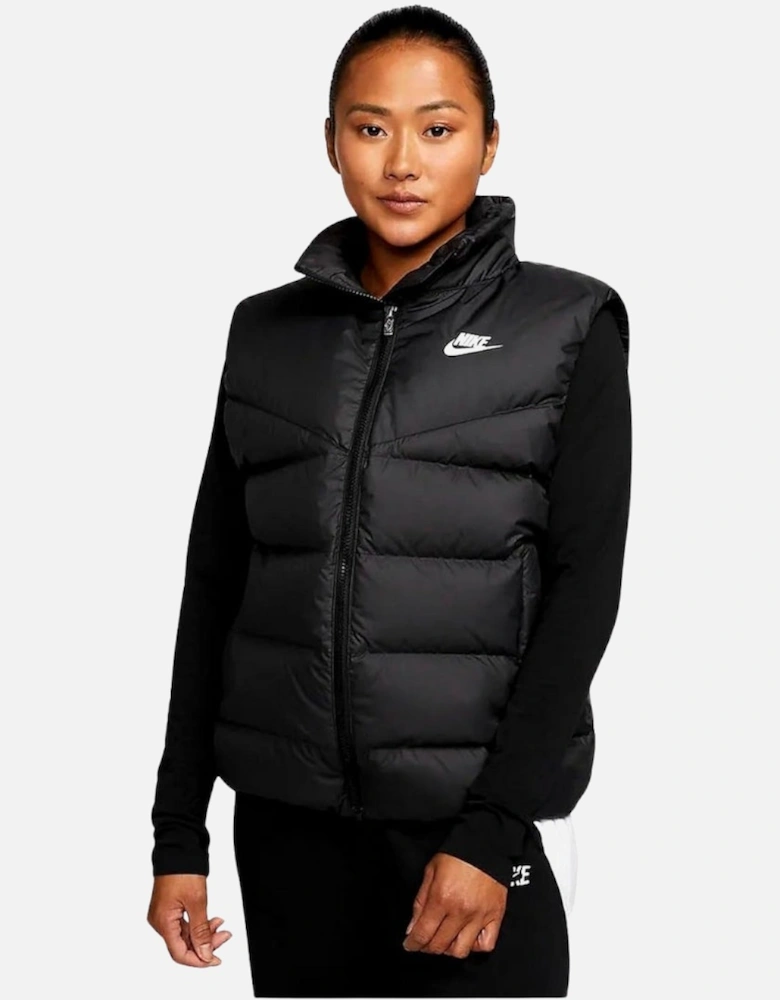 Black Down Gilet Jacket